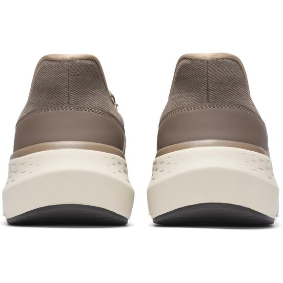 〽️Men\'s Closed Toe Pull-On Loafers Brown Sneakers Canvas Walking Comfort Shoes main image 4